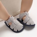 0-1 year old summer baby walking shoes Baotou soft soled sandals casual baby shoes